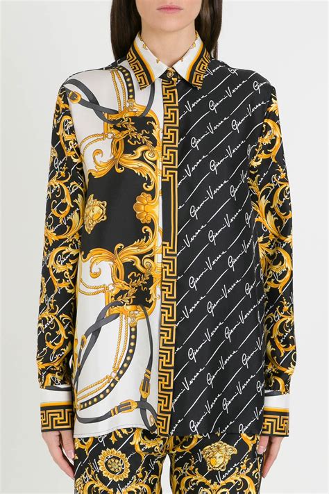 versace silk shirt replica south africa|Versace silk shirt vintage.